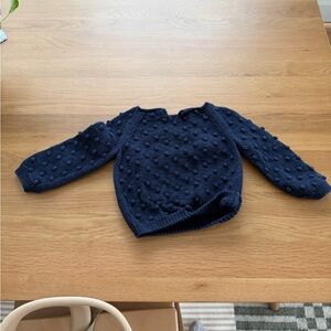 Misha & Puff cotton summer popcorn sweater